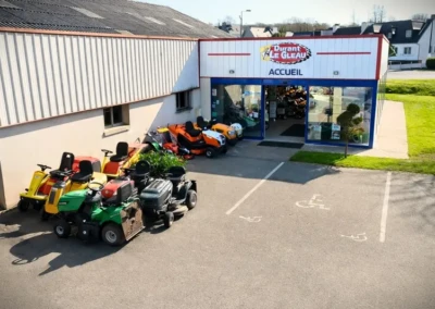 entrée magasin vélo et motoculture